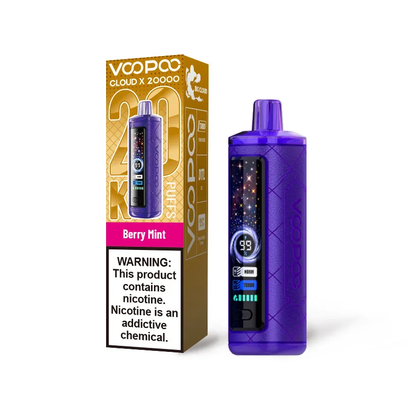 VOOPOO Shisha Cloud X 20K Vape Kit 6mg 900mAh 25ml