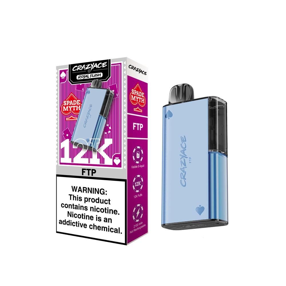 Crazyace 12000 Puffs 50mg 5% in AU Warehouse