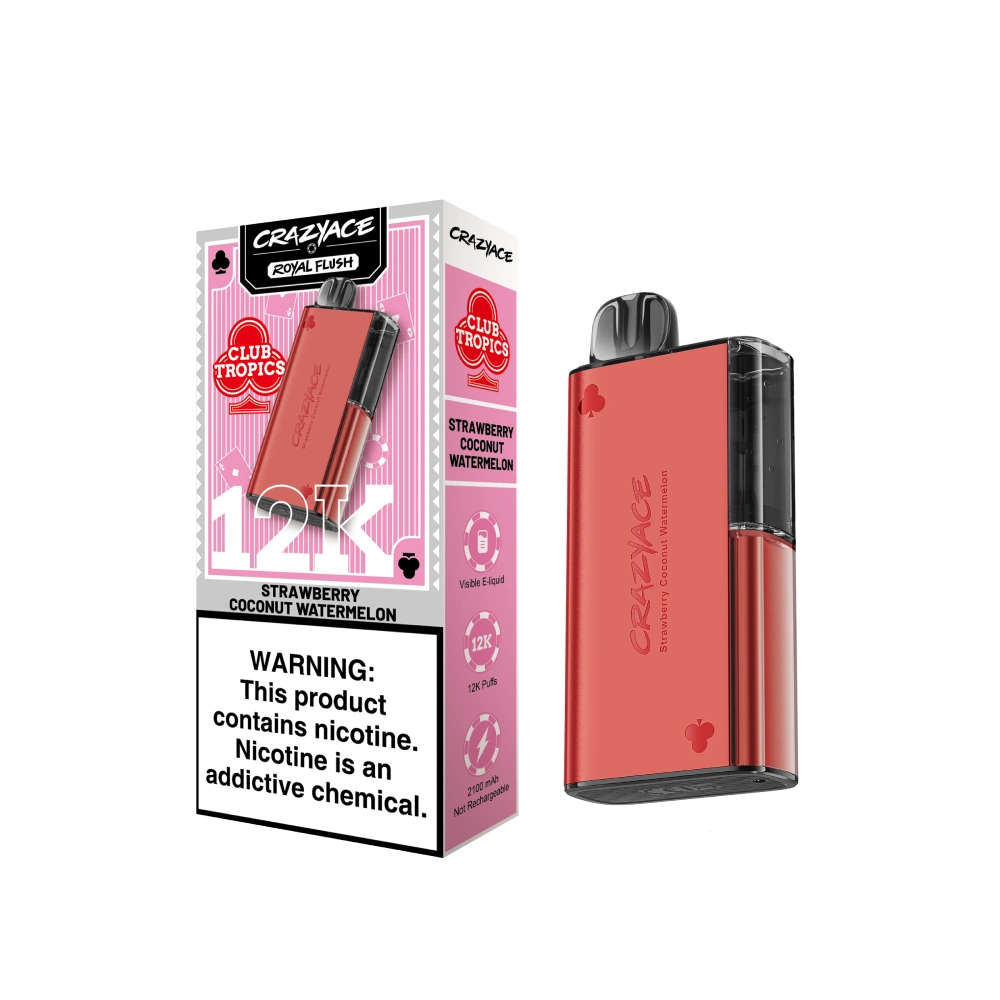 Crazyace 12000 Puffs 50mg 5% in AU Warehouse