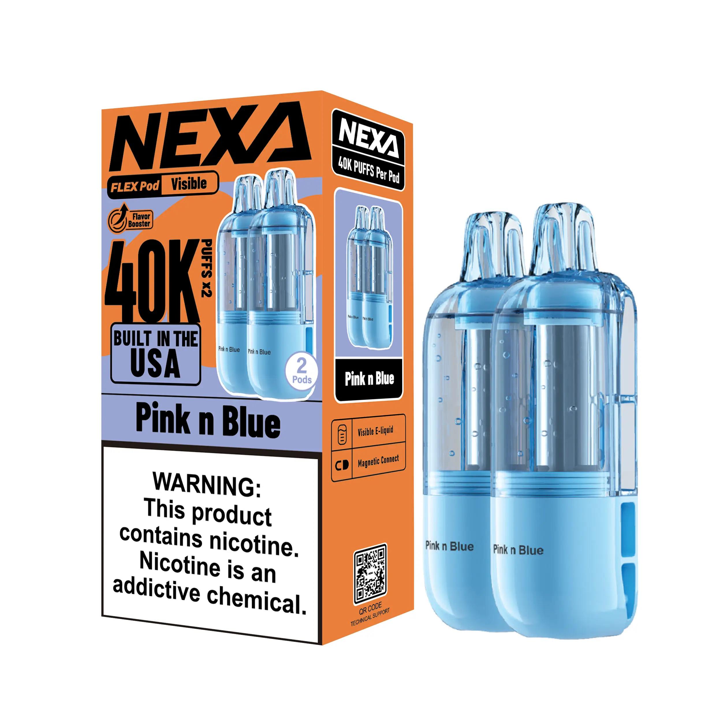 NEXA Flex Replacement Disposable Pods 2-Pack