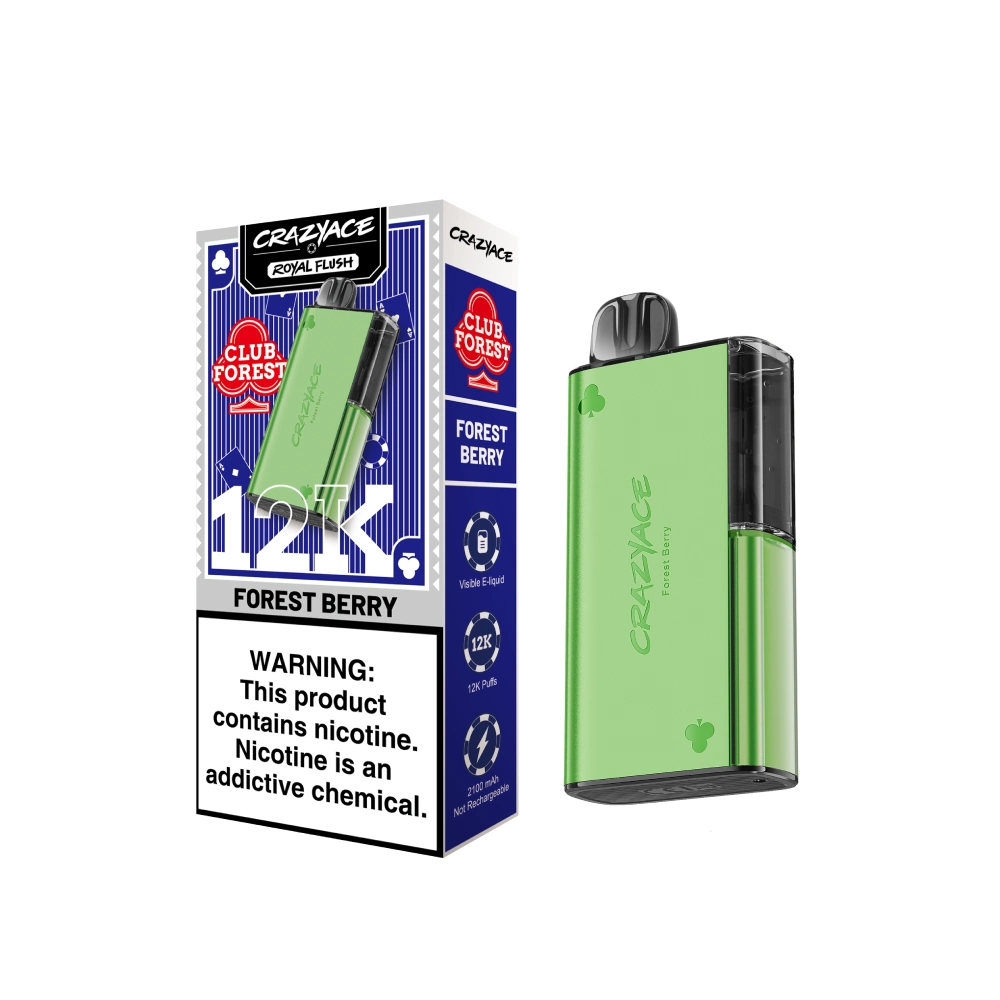 Crazyace 12000 Puffs 50mg 5% in AU Warehouse