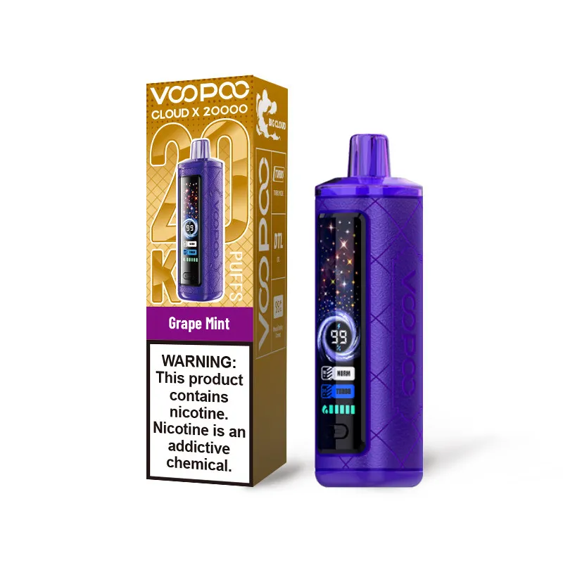 VOOPOO Shisha Cloud X 20K Vape Kit 6mg 900mAh 25ml