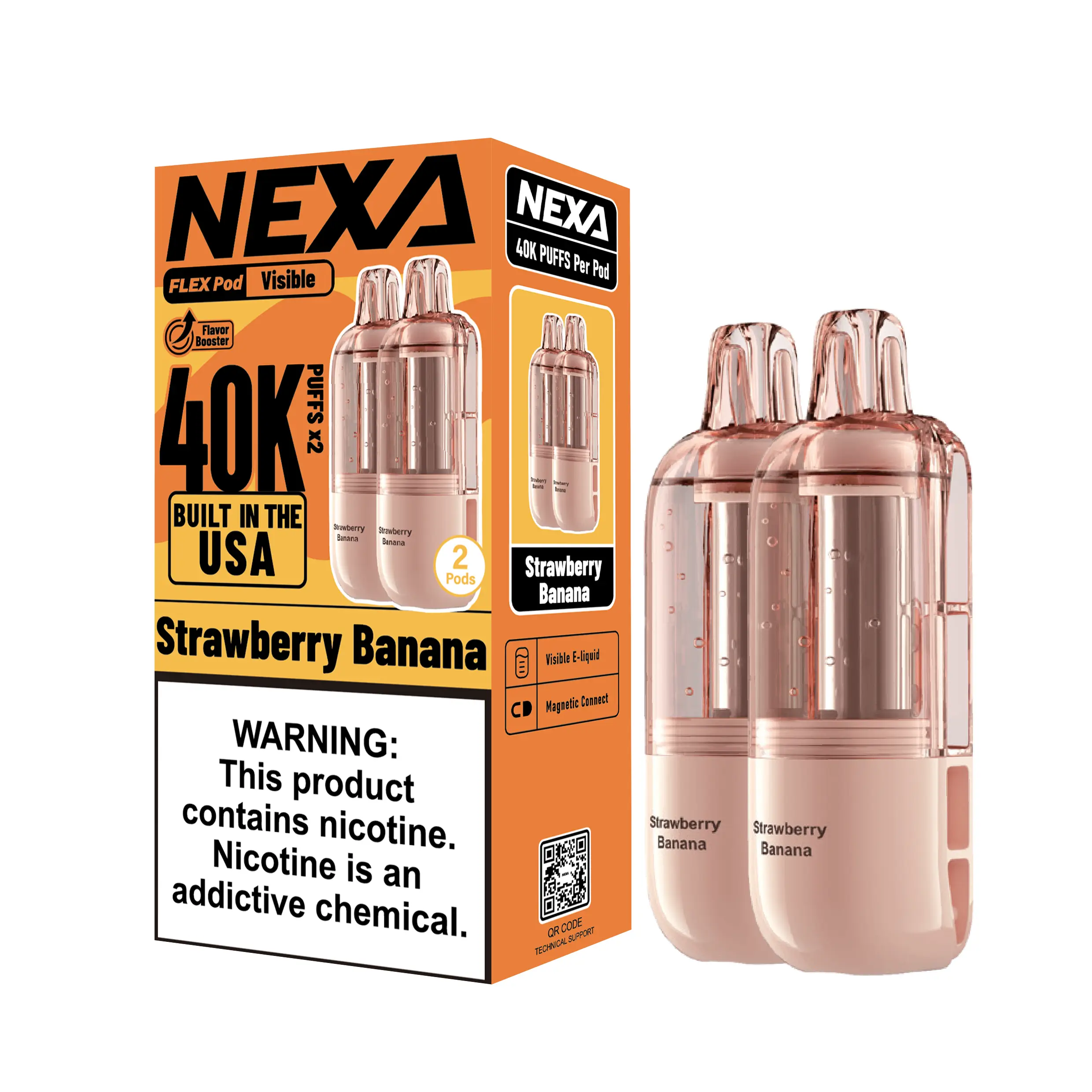 NEXA Flex Replacement Disposable Pods 2-Pack