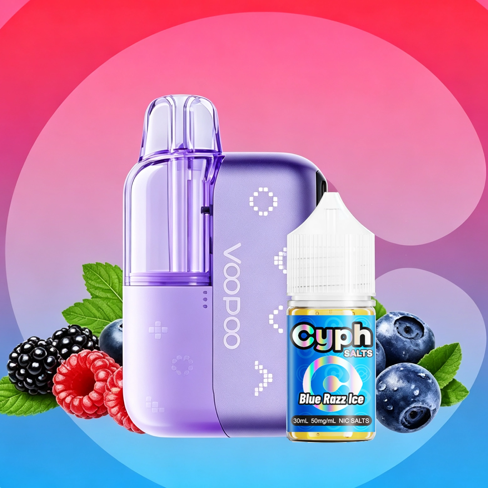 VOOPOO NAVI × CYPH 80K Starter Kit + 2 Extra Pods
