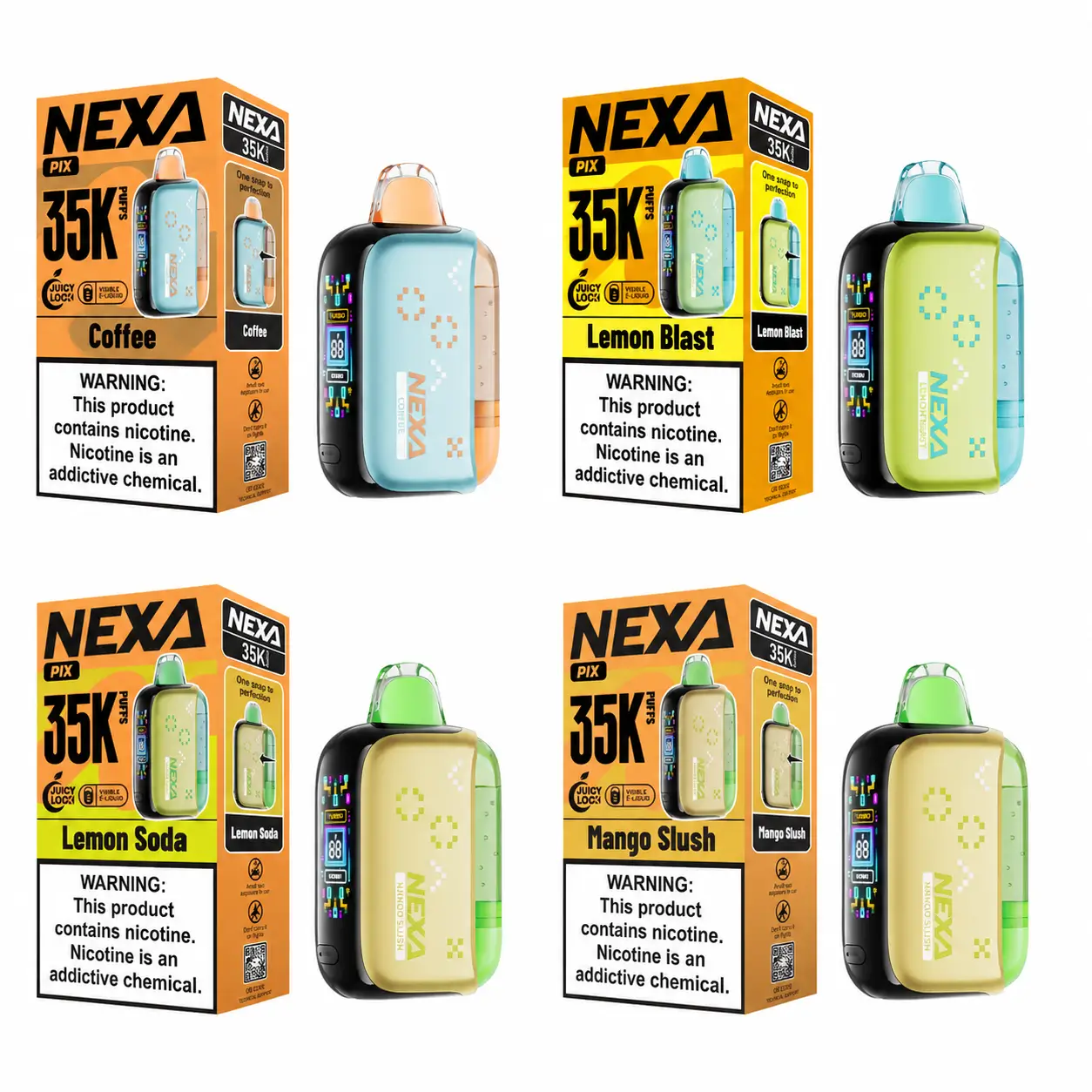 Nexa Pix 35K Disposable Vape (5%, 35000 Puffs)