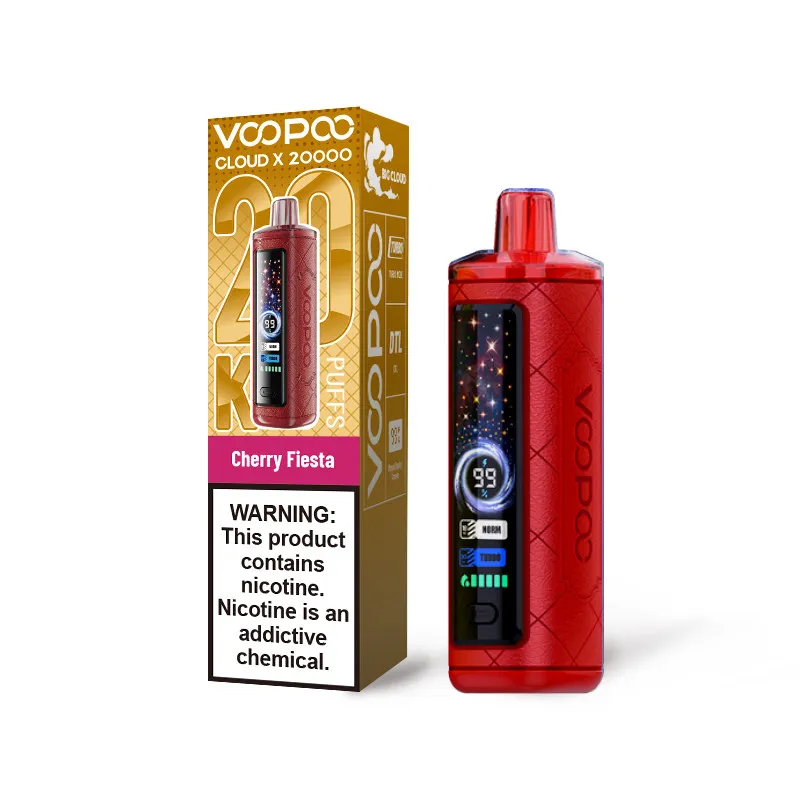 VOOPOO Shisha Cloud X 20K Vape Kit 6mg 900mAh 25ml