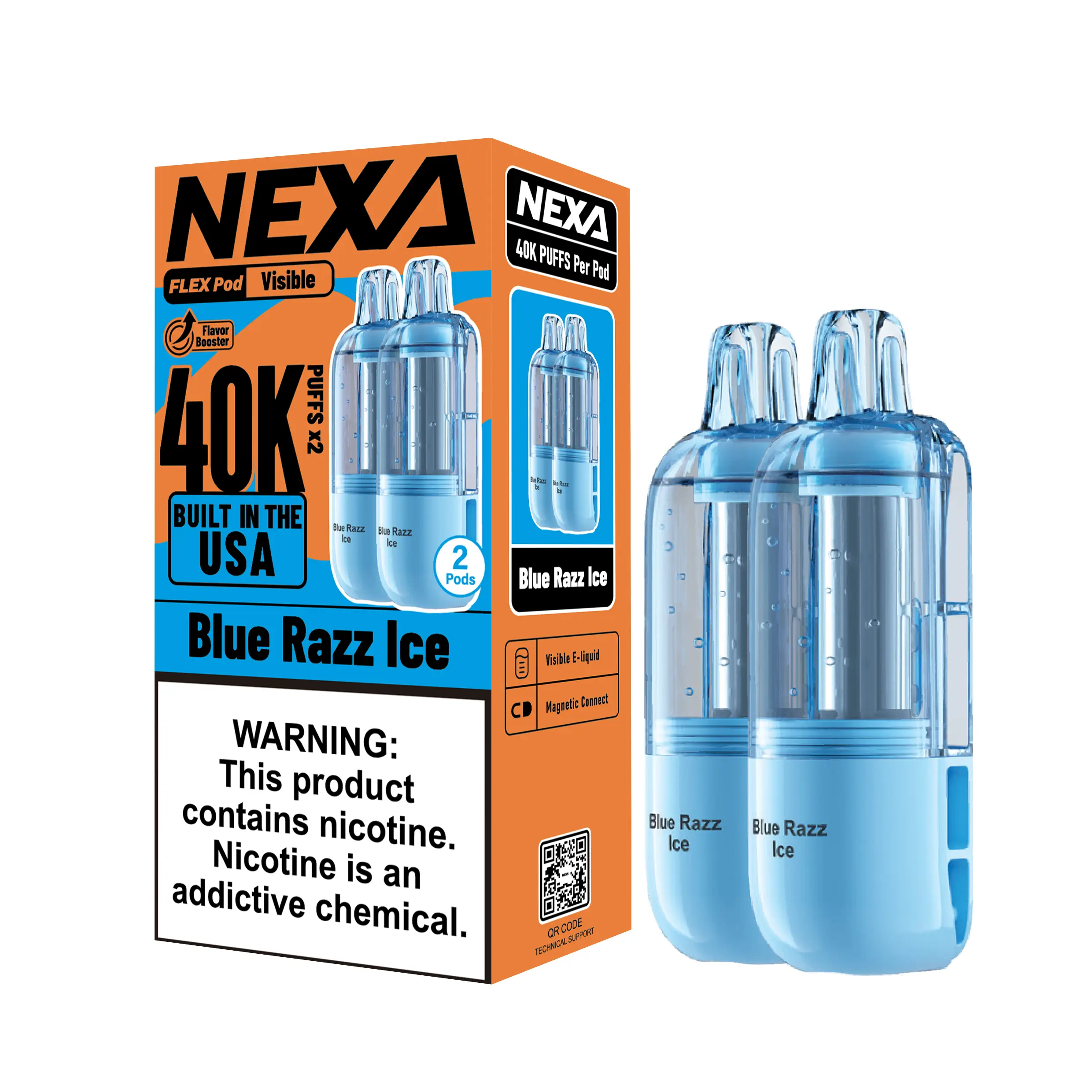 NEXA Flex Replacement Disposable Pods 2-Pack