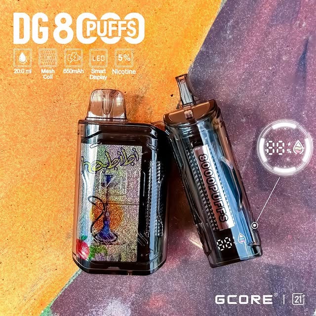 50-Pack Wholesale | Gcore 8000 Disposable Vape