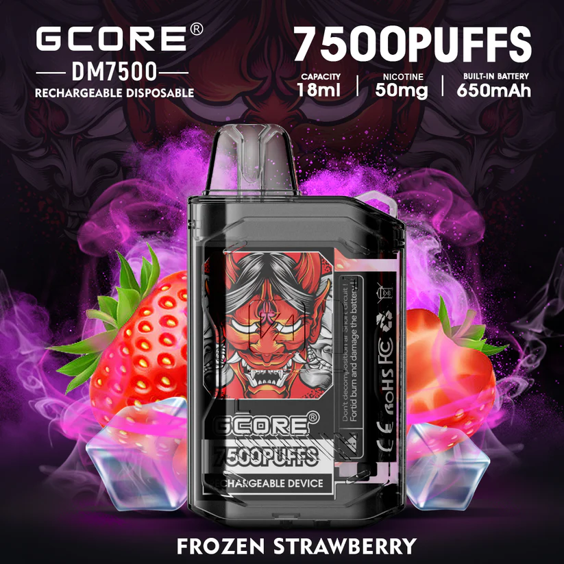 Gcore 7500 Disposable Vape (5%, 7500 Puffs)