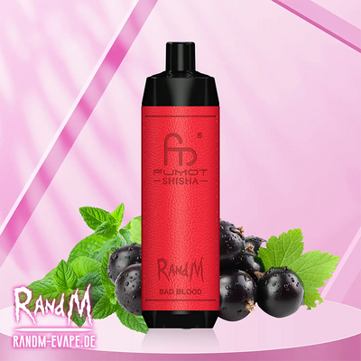 [10pcs] Fumot RandM Shisha 10000 Puffs Disposable Vape 18ml 0.8%