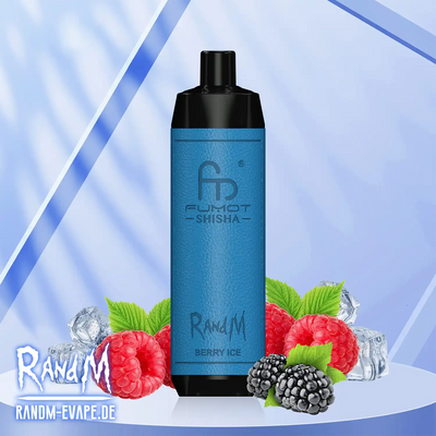 [10pcs] Fumot RandM Shisha 10000 Puffs Disposable Vape 18ml 0.8%