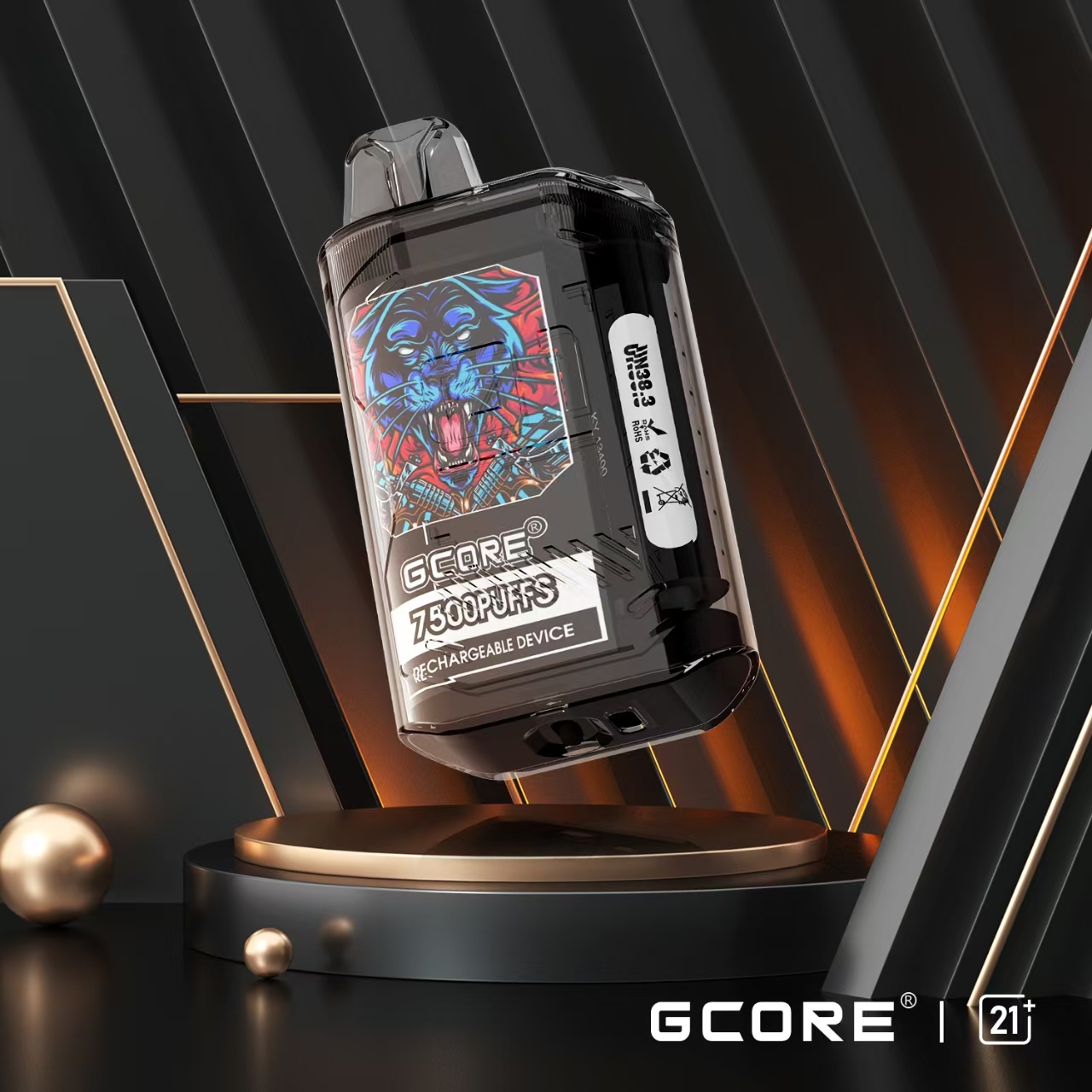 Gcore 7500 Disposable Vape (5%, 7500 Puffs)