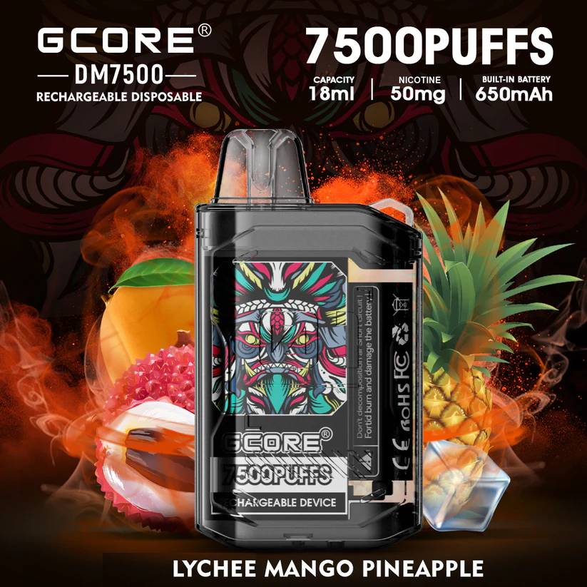 Gcore 7500 Disposable Vape (5%, 7500 Puffs)