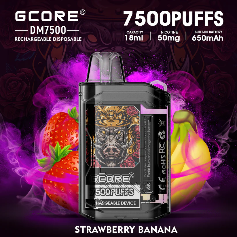 Gcore 7500 Disposable Vape (5%, 7500 Puffs)